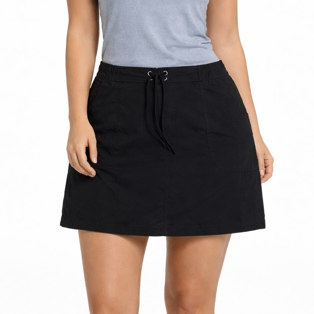 Kona Sol Black Athletic Skort